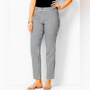 Talbots gingham pants